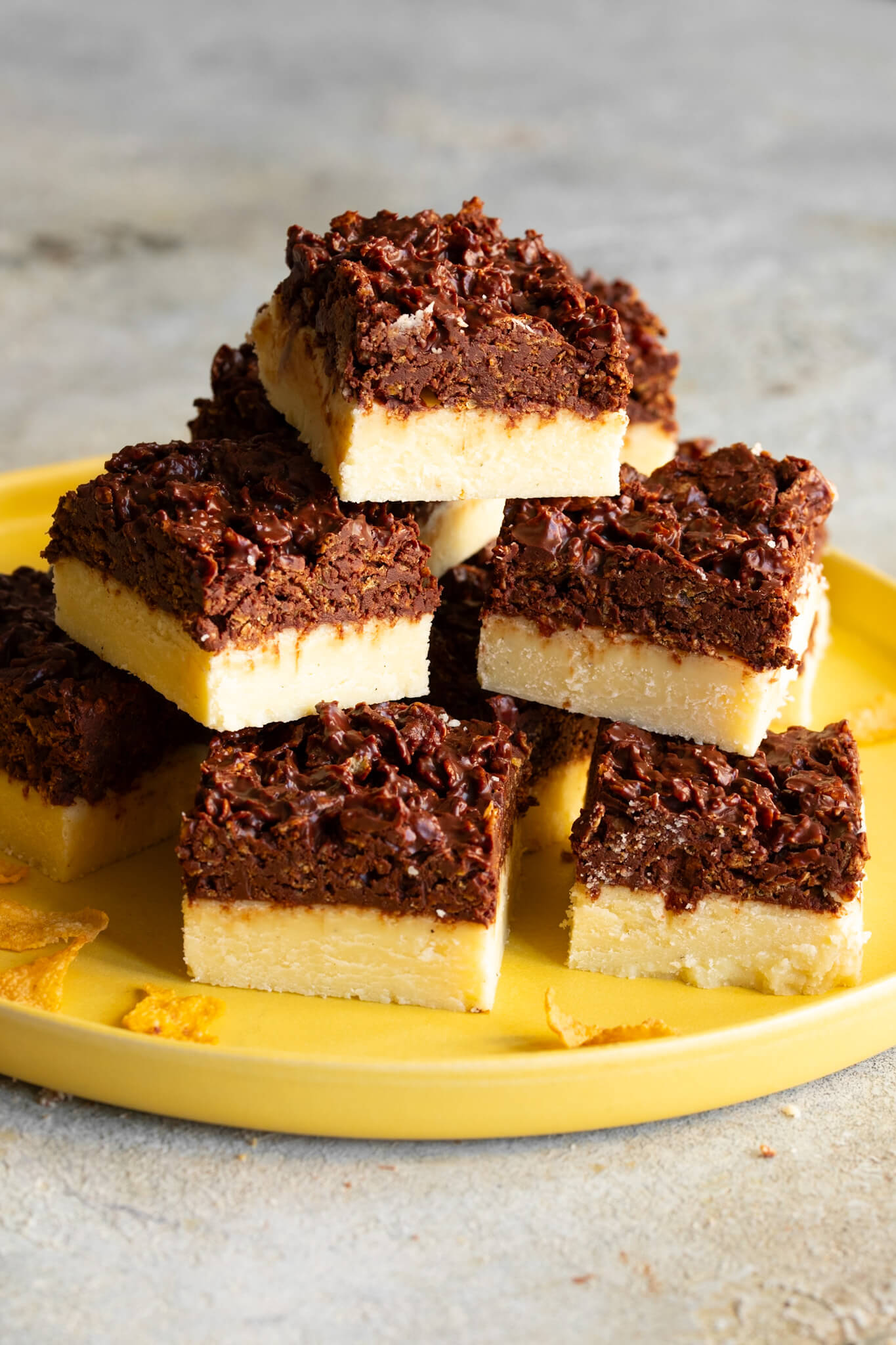 Cornflakes Chocolate Burfi recipe