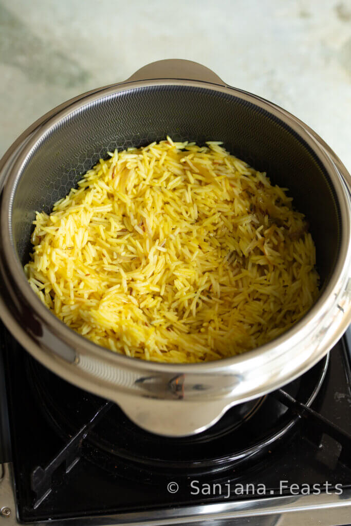 Add the rice