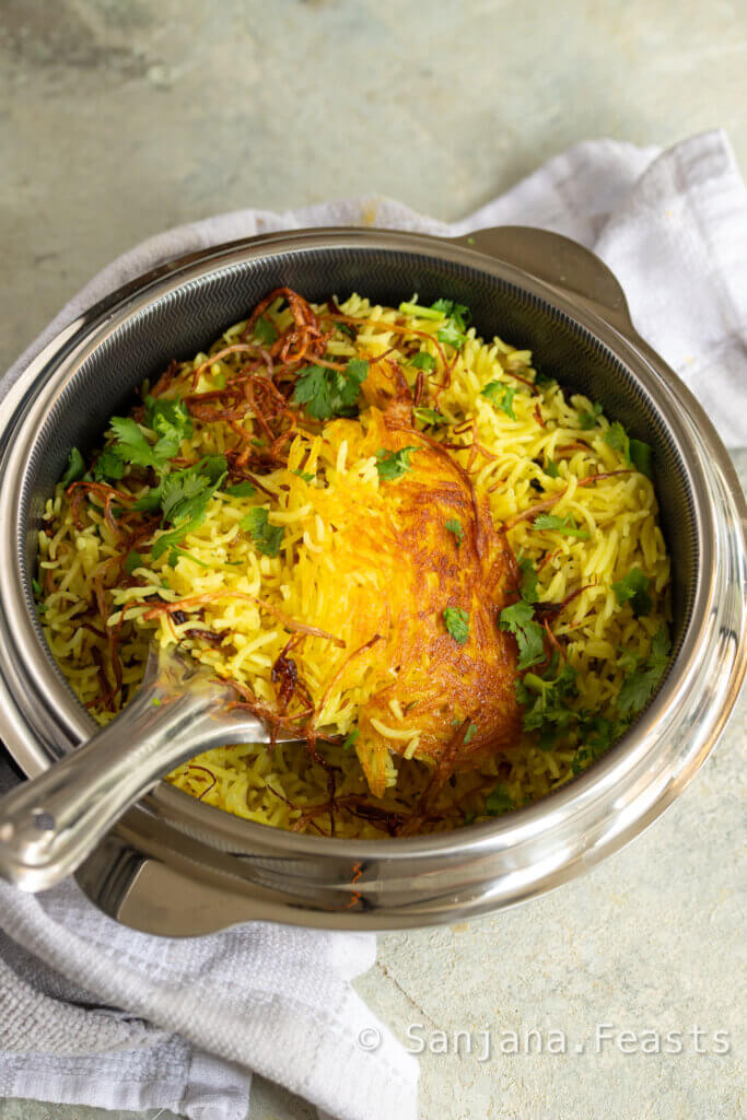 crispy bottom rice